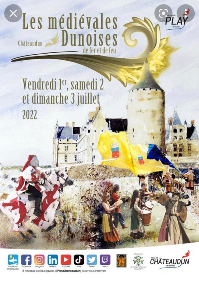 沙托丹Le Relais Dunois De Napoleon公寓 外观 照片